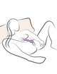 rocks- off - oriel vibrador wand flexible fucsia