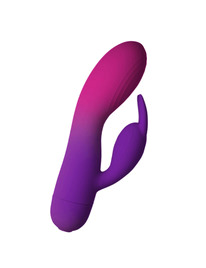 Vibrador Rabbit Rocks-off Glo-girl Roxo