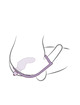 rocks- off - ro- zen rro plug anal con anillo vibrador para el pene negro