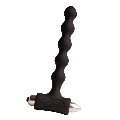 Plug Anal Rocks-off Petite Pearls com Vibração Preto