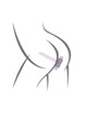 rocks- off - petite sensations pearls anal plug vibrator black
