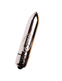 rocks-off - ro-80 chrome vibrating bullet silver