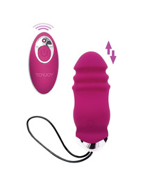 toyjoy - happiness sunn side up and down vibrador control remoto fucsia