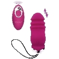 toyjoy - happiness sunn side up and down vibrator remote control fuchsia