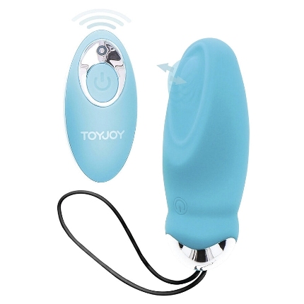 toyjoy - happiness i'm so eggcited remote control vibrator blue