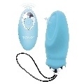 toyjoy - happiness i'm so eggcited remote control vibrator blue
