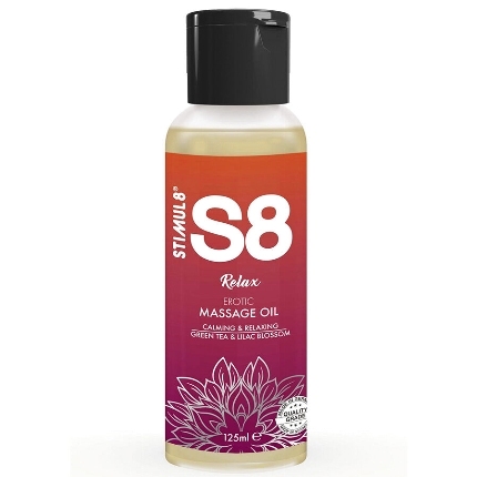 Óleo de Massagem Stimul8 Relax Chá Verde 125 ml