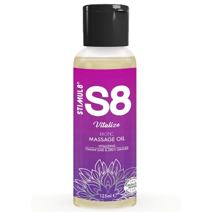 Óleo de Massagem Stimul8 Vitalize Limão 125 ml