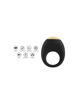 Cockring Toyjoy Eclipse com Vibração Preto