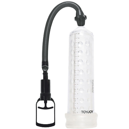 toyjoy - powerful massage pump with transparent sleeve