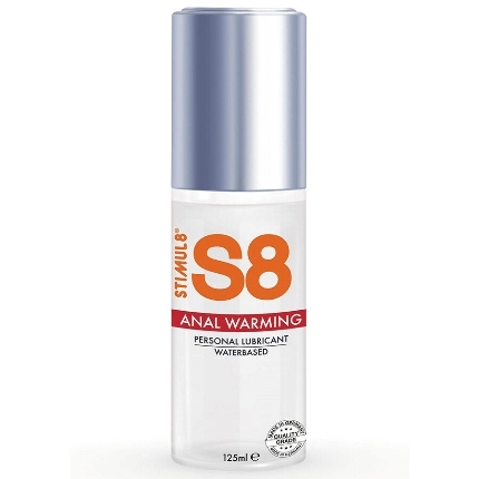 stimul8 - s8 lubricante anal efecto calor 125 ml