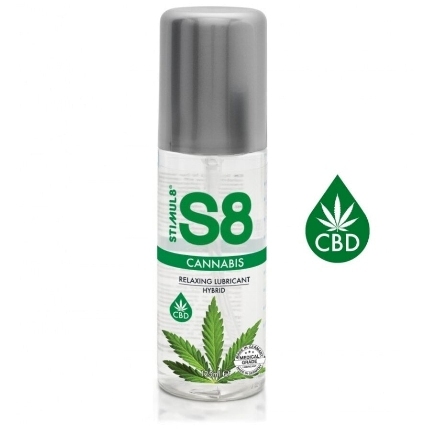 stimul8 - s8 lubricante hÍbrido cannabis 125 ml