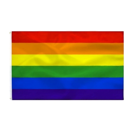 pride - bandera arcoÍris 90 x 150 cm