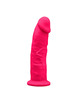 silexd - pene realÍstico modelo 2 rosa + control remoto lrs 17 cm
