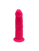 silexd - pene realÍstico modelo 2 rosa + control remoto lrs 17 cm