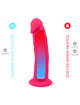 silexd - realistic penis model 2 pink + remote control lrs 17 cm