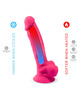 silexd - pene realÍstico modelo 18 rosa vibraciÓn + control remoto lrs