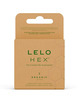 3x Preservativos Lelo Hex Organic