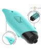 Intense - echo vibrating bullet dolphin blue 8 x 4.7 cm