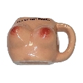 diablo picante breast magnet in ceramic mug “for my best friend”