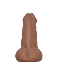 diablo picante - juguete antiestrÉs con forma de pene color mulato