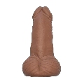 diablo picante - juguete antiestrÉs con forma de pene color mulato