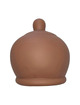 diablo picante - brown breast-shaped stress toy