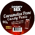 diablo picante - 20 caramelos pene con sabor ron cola