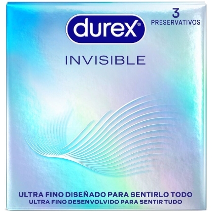 durex - invisible ultra thin 3 units