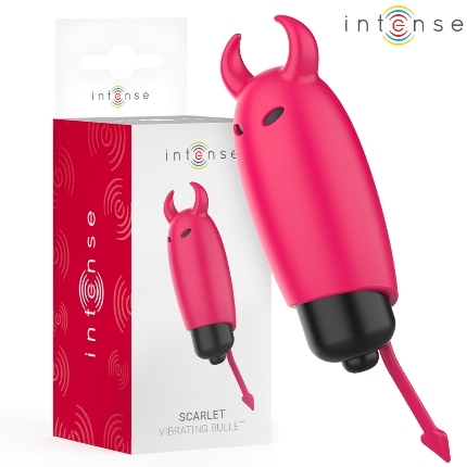 intense - scarlet vibrating bullet red demon 9.3 x 2.4 cm