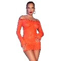 Mini Vestido Chilirose Jessie Laranja L