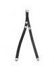 kink - leather penis ring with pressure closure 39 x 1 cm