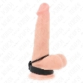 Cockring Kink com Ballstrecher Couro