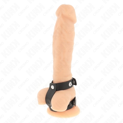 kink - anillo pene doble polipiel ajustable