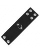 kink - leather penis ring with pressure closure 18 x 5 cm