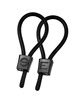 electrastim - prestige electra loops anillos de pene ajustables negro