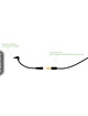 electrastim - adaptador estÁndar a conector 3.5 mm