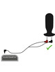 electrastim - cables de estimulaciÓn 90 grados