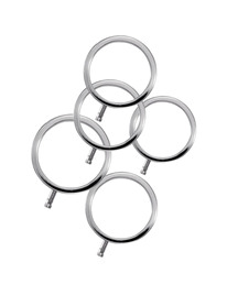 electrastim - electrarings anillos metÁlicos para el pene pack 5