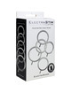 electrastim - electrarings metal penis rings pack of 5