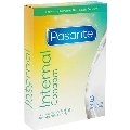 pasante - internal condom non-latex 3 units