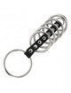 kink - 7 anillos pene metal 3.2 cm a 5 cm conectados por polipiel