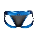 cut4men - jockstrap desire blue leatherette xl