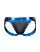 Jockstrap Cut4men Desire Couro Azul Plus Size
