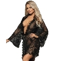 Babydoll Subblime Manga Alargada Preto