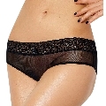 queen lingerie - panties con abertura trasera l/xl