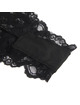 Queen lingerie - teddy escotado de encajes l/xl