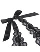 Queen lingerie - teddy escotado de encajes l/xl