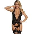 subblime - corset encaje floral talla Única