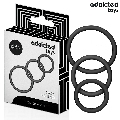 addicted toys - set de anillos silicona modelo 2